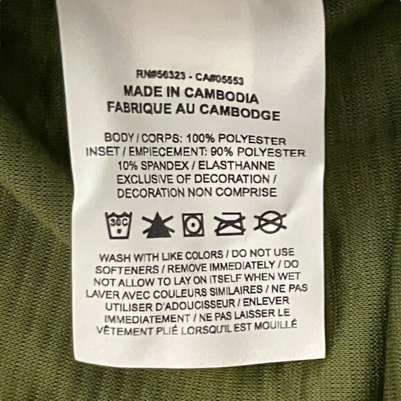 Nike PRO Shirt Mens M Green Dri Fit Training Pullover Tech Activewear DM5889-226 - Picture 8 of 12